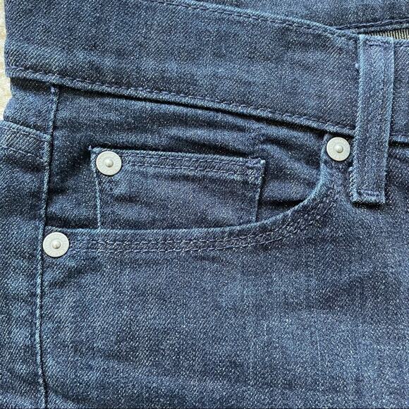 7 Dark Wash Straight Leg Jeans 29 - Picture 8 of 13